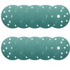 Sanding Discs Pads 10Pcs 150mm, 15 Hole Sandpaper, Hook and