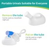 Lvyeyung Portable Urinal for Men, Reusable Men's Urine Bottles Spill