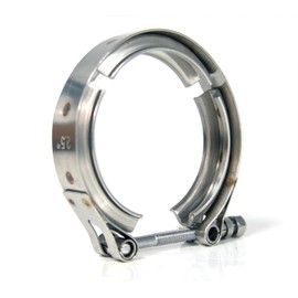 Elifecenter Stainless Steel 2.5" 2-1/2 Inch Exhaust V band Clamp (No Flange)