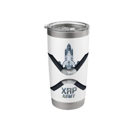 Funny XRP Crypto XRP Coin Ripple Cryptocurrency for Women Stainless Steel Insulated Tumbler