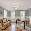 Rpzloila Crystal Ceiling Light Fixture, Modern Semi Flush Mount Ceiling