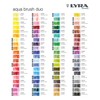 Lyra Aqua Brush Duo Brush Painters, Felt Tip Pens, Wiesengrün,