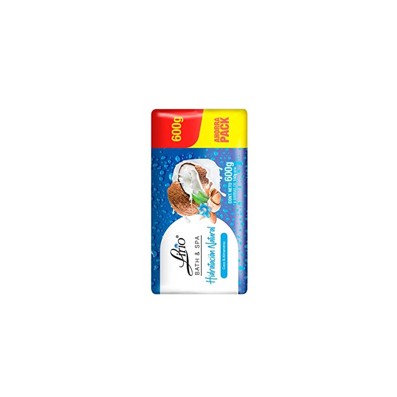 Jabón en barra Lirio Bath & Spa Coco 150g 4