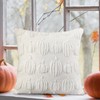 HunnmingRe 2 Pcs Fall Pumpkin Throw Pillow Covers 18x18 Inch