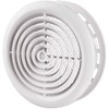 Blauberg UK DPR 100 Internal Ventilation Grille Round White 4"