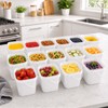 24 Pack Ice Cream Containers-Plastic Food Containers with Lids 68