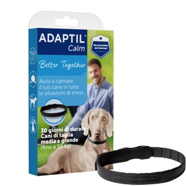 ADAPTIL Calm Beruhigendes Halsband für Hunde, Größe M/L, mittelgroße und große Hunde, beruhigende Pheromone, Stressabbau für hyperaktive, ängstliche Hunde, Entspannung für Hunde, Reisen und stressige