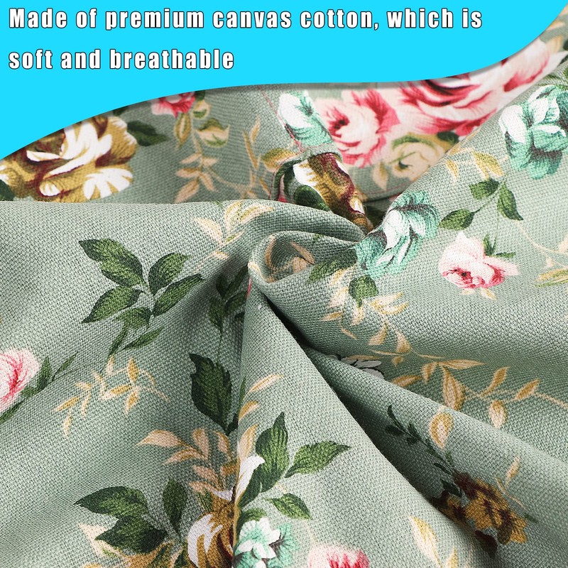 LOLOMLO Oversize Canvas Cotton Apron, Extra Large Aprons with Long
