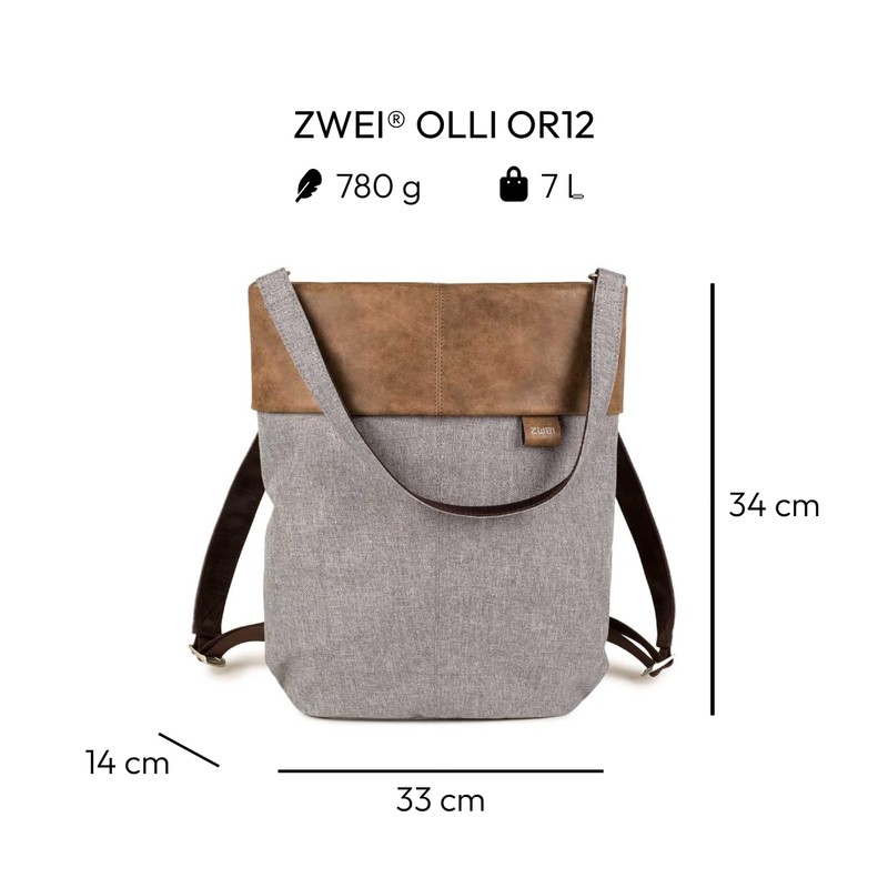 Zwei Olli OR12 Backpack, 34 cm - -