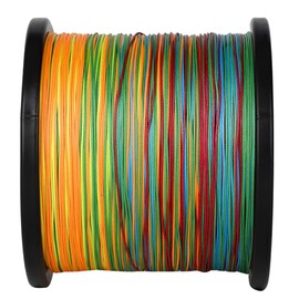 HERCULES PE Line 4 Strands Multi Color 35lb 150yds 137m