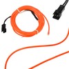 X AUTOHAUX 2 Meter/6ft Neon EL Wire Strip Orange Light