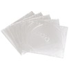 Hama 51164 Slim CD Cases Pack of 10 - Transparent