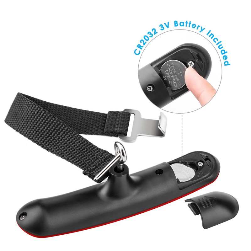 Digital Luggage Scale Gift for Traveler Suitcase Handheld Weight Scale