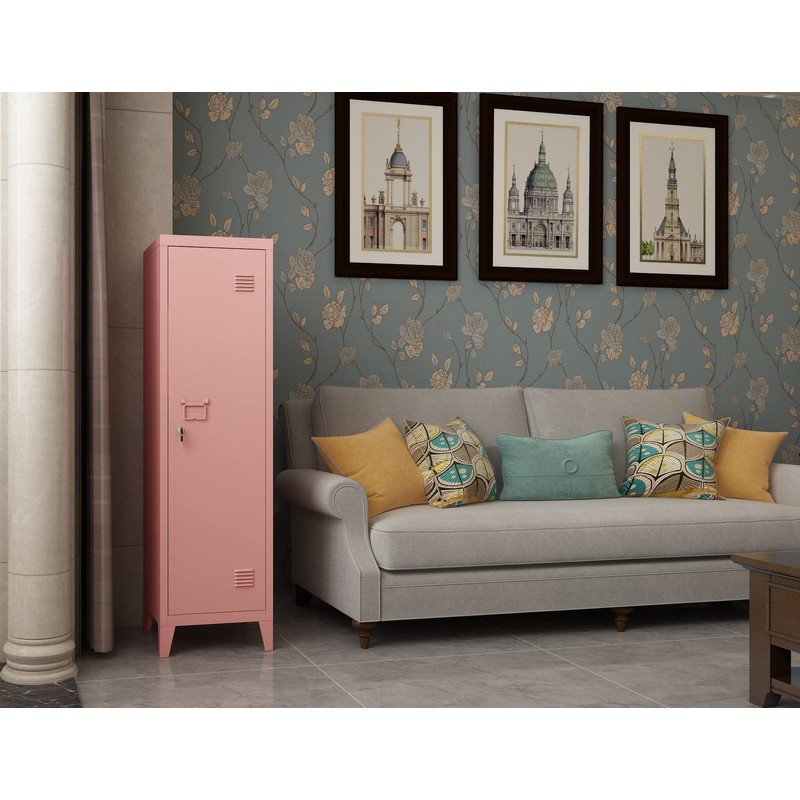 MIOCASA Metal Cabinet Home Office Storage Cabinets with Doors and