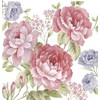 20 Napkins Rose World Purple / Pink / Flowers / Roses 33 x 33 cm