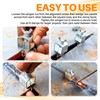 Rustark 8Pcs Butt Welding Clamps Auto Body Panel Clamps Small