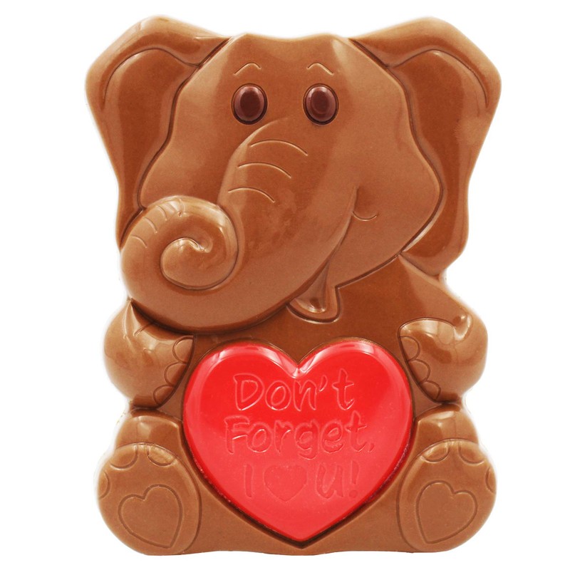 Valentine's Cuddly Cuties Big Milk Chocolate 2.5oz, Holiday Treats, Chocolaty