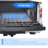 Wsays Universal Trucks Tailgate Ladder，Ladder Foldable & Height Adjustable for