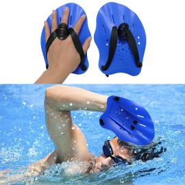 1 Pair Pool Exercise Equipment, Swimming Training Accessories, Hand Paddle Paddle, Hand Paddle for Swimming, Swimming Paddle, for Swimming Beginners, Professional Athletes, Teenagers