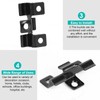 100 Pcs Composite Decking Clips, Btstil Fastener Board Clip Composite