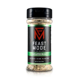 Mojito Rum | Feast Mode Flavors | Low Sodium | No MSG | Gluten Free | Meal Prep Seasoning | Healthy | Great on chicken, fish, rice
