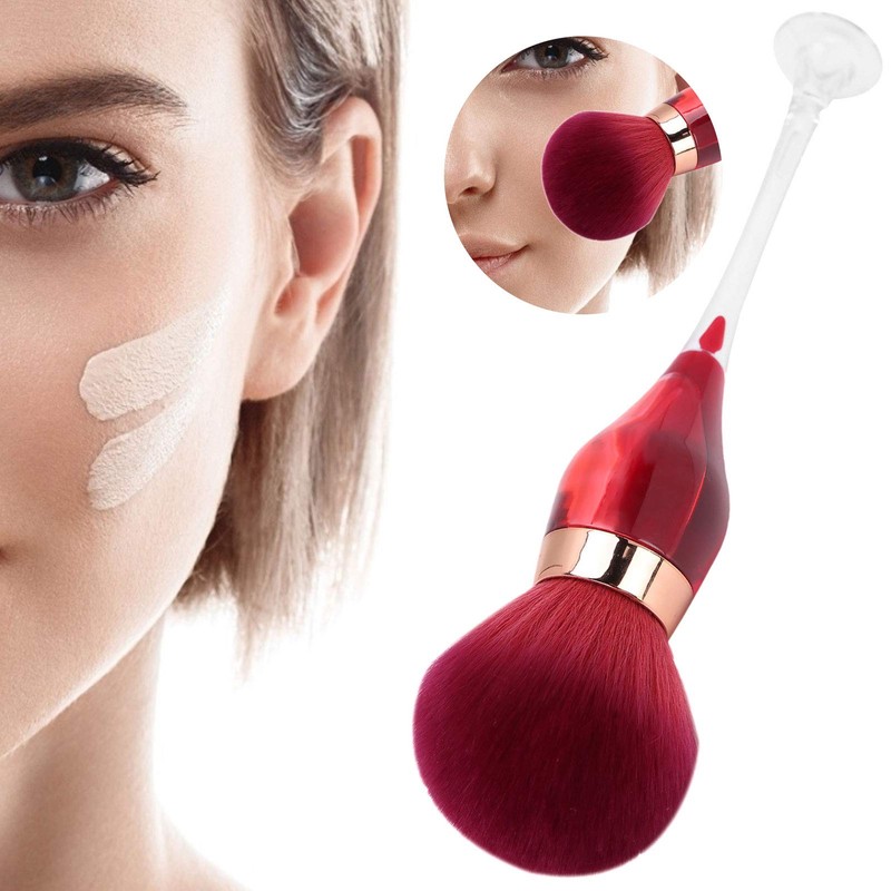 Nail Art Dust Remover Brush, Practical Nail Art Dust Powder