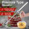 Whisk, Small Mini Whisk, Stainless Steel, Semi-Automatic Whisk, Whisk for