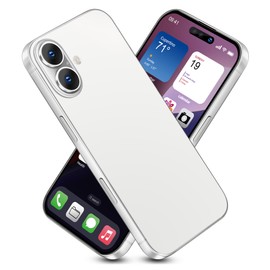 Anzeige gefälschte Spielzeug Telefon Handy Metallic-Modell Nicht funktionierende Replik 1:1 Telefon für Phone 16 gefälschte Spielzeug Handy, 16 weiß Farbbildschirm