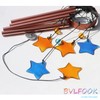 BVLFOOK Sun with Flame Wind Chime for Outside Garden Decoration,