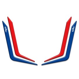 Resin Bike Motorcycle Sticker Compatible with Honda Integra 700 2011 2013. Protection Front of Case PU Graffi. Pair of Stickers 3D Resin