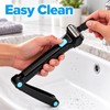 Electric Back Shaver for Men, Foldable Long Handle Body Groomer,