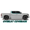 SlickMod Chrome Delete Blackout Vinyl Overlay for 2022-2024 Toyota Tundra