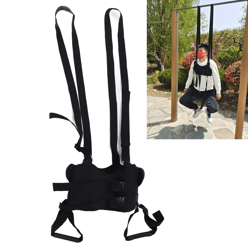 Hanging Lumbar Traction Belt Reduce Discomfort Spinal Decompression Harness Back