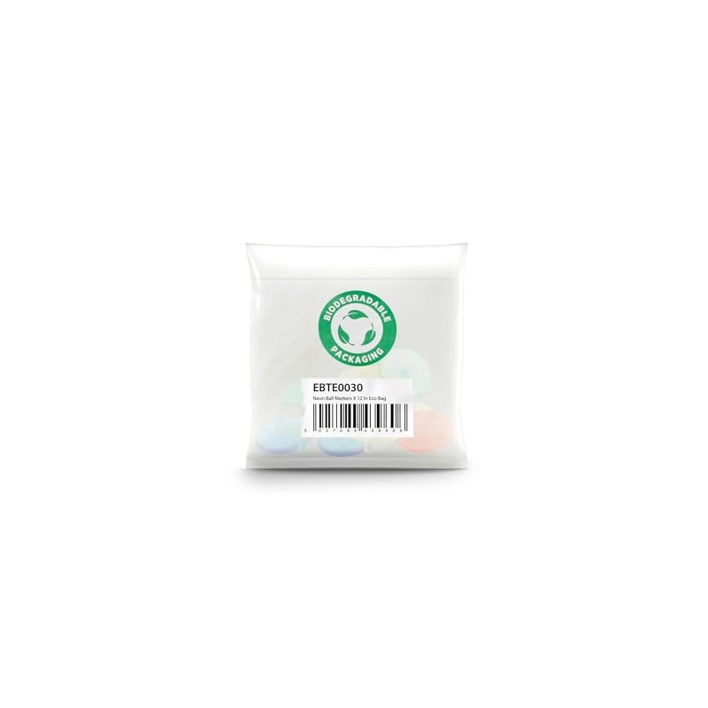 Masters Golf Spots Brightly Coloured Marking Neon Ball Markers Pack