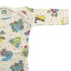 Junior Joy 6-12 Months Baby Printed Bodysuits Cream, 100% Cotton,