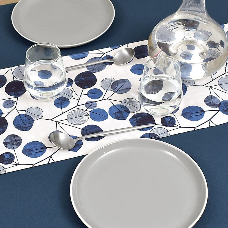 Style Decor W2702220 Laminated Table Runner, Waterproof, Nordic Table Center,