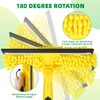 Opow 144'' Long Reach Window Squeegee with Telescoping Extension Pole,2