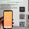 Wengart WiFi Thermostat WG380, AC230 V Colour TFT LCD Display,