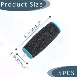 Scholl Callus Remover Replacement Rollers, Replacement Rollers Compatible with Scholl Velvet Smooth, Scholl Replacement Rollers, Scholl Callus Remover for Removing Hard Skin, Pedicure Foot Care Set