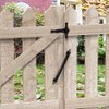 skysen 14" Fence gate Spring self Closing and Adjustable for