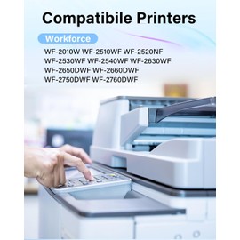 Hookink 16XL 16XL Printer Cartridges Multipack Compatible with Epson 16XL Cartridges for Workforce WF-2760 WF-2630 WF-2510 WF-2660 WF-2750 WF-2650 WF-2540 WF-2530 WF-2520 WF-2010 (Pack of 20)