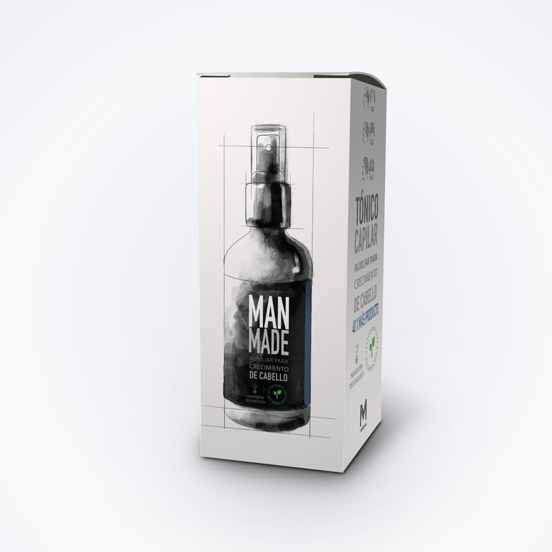 M Man Made | Tonico Capilar - Nanoxidil Technology 9%