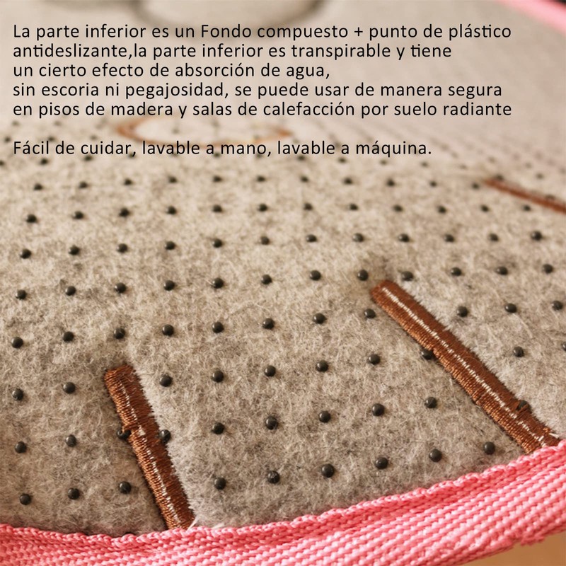 PAMELARG Tapetes Peludos,Alfombra de Dibujos Animados,Tapete para Baño Super Suave