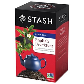 Stash Tea English Breakfast Tea, 20 Count (Pack of 6)