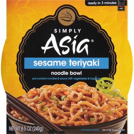 Simply Asia Sesame Teriyaki Noodle Bowl, 8.5 oz