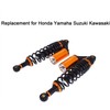 munirater Motorcycle Absorber Rear Adjustable Suspension Air Shock 320mm/12.5 Replacement