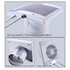 4-Inch Wall Exhaust Fan: Small Window Ventilation Fit 4" Duct