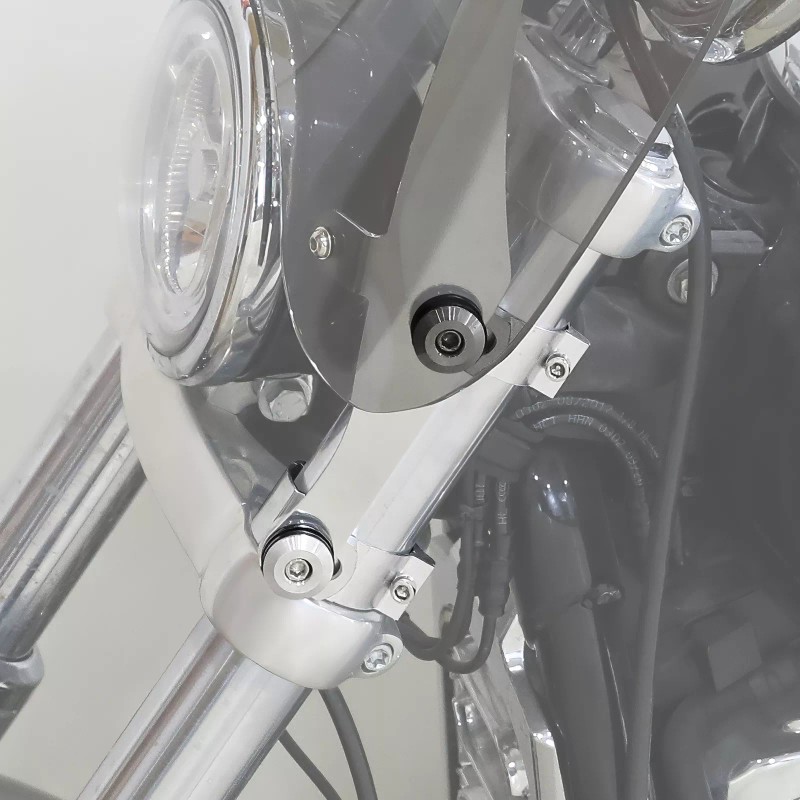 TCMT 39mm Windshield Fairing Mount Fork Clamps Clip Fit For