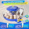 Incubator for Hatching 18 Eggs - Automatic Turning Smart Temp