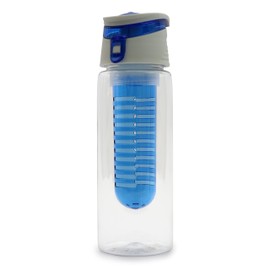 NuFazes 22 Oz Royal Infuser water bottle flip open top, BPA Free Tritan